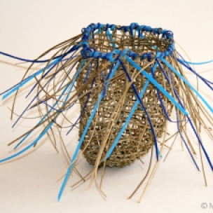 Contemporary basketry: 'Adrift' by Meredtih Peach